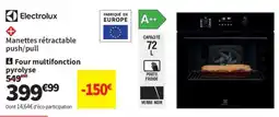Conforama ELECTROLUX Four multifonction pyrolyse offre