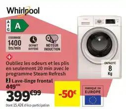 Conforama WHIRLPOOL Lave-linge frontal offre