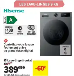 Conforama HISENSE Lave-linge frontal offre