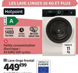 Conforama HOTPOINT Lave-linge frontal offre