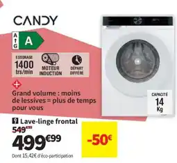 Conforama CANDY Lave-linge frontal offre