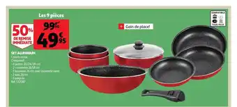 Auchan Direct Set Aluminium offre