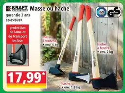 Norma Kraft werkzeuge masse à tranche offre