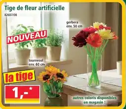 Norma Tige de fleur artificielle tournesol offre