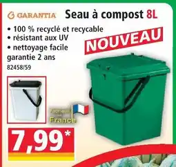 Norma Garantia seau à compost 8l offre