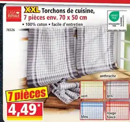 Norma Casa royale torchons de cuisine xxl offre