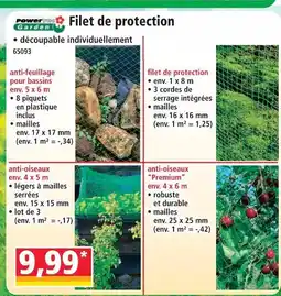 Norma Filet de protection anti-feuillage pour bassins offre