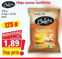 Norma Bret's chips saveur tartiflette offre
