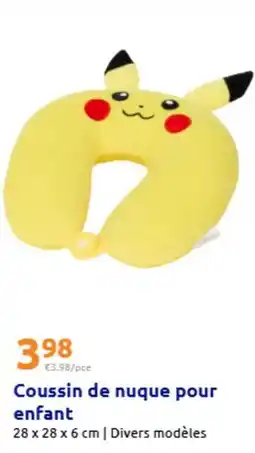 Action Coussin de nuque pour enfant offre