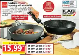 Norma Casa royale sauteuse 'vaasa' aspect granit de qualité offre