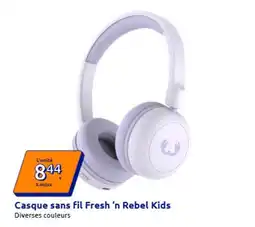 Action Casque sans fil fresh 'n rebel kids offre