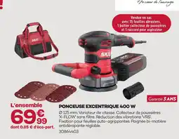 Gedimat Skil ponceuse excentrique 400 w offre