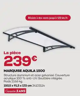 Gedimat Marquise aquila 1500 offre