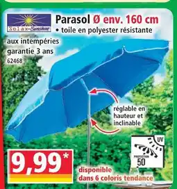 Norma Solax - sunshine parasol offre