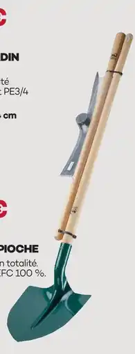 Gedimat Lot pelle + pioche offre
