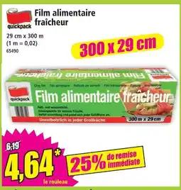 Norma Film alimentaire fraîcheur offre