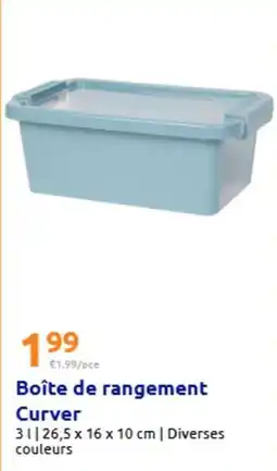 Action Curver - boîte de rangement offre