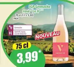 Norma Le v igp grenache rosé offre