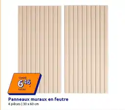 Action Panneaux muraux en feutre offre