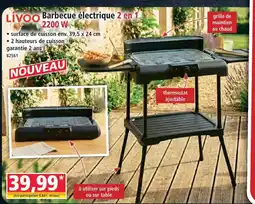 Norma Livoo barbecue électrique 2 en 1 2200 w offre