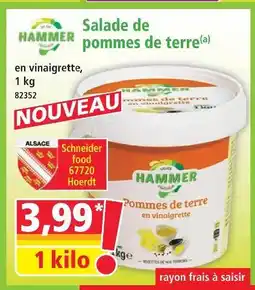 Norma Hammer salade de pommes de terre offre