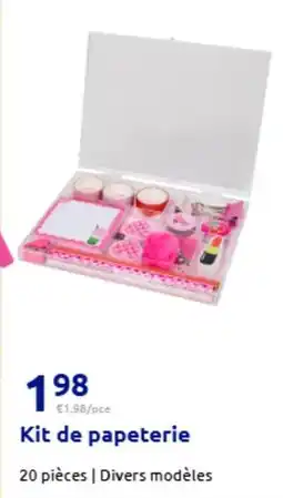 Action Kit de papeterie offre