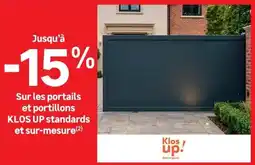 Leroy Merlin KLOS UP portails et portillons offre