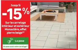 Leroy Merlin Monastère carrelage offre