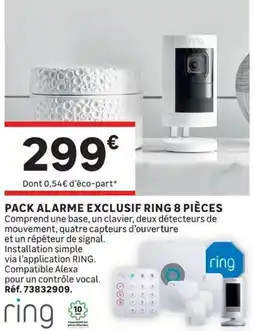 Leroy Merlin RING PACK ALARME EXCLUSIF offre