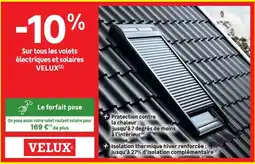 Leroy Merlin VELUX volets électriques et solaires offre