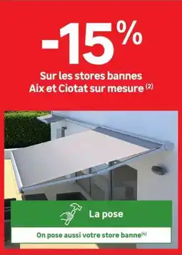 Leroy Merlin stores bannes offre