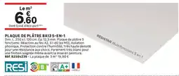 Leroy Merlin RESISTAR Plaque de plâtre 5-en-1 offre