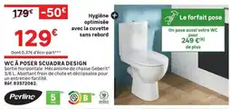 Leroy Merlin Perline WC À POSER SCUADRA DESIGN offre
