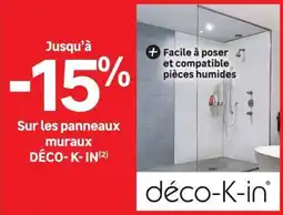 Leroy Merlin déco-K-in panneaux muraux offre