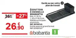 Leroy Merlin Brabantia Égouttoir à vaisselle offre
