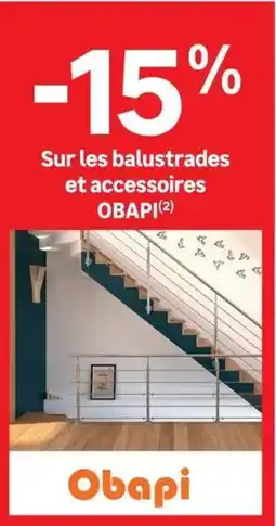 Leroy Merlin Obapi balustrades offre