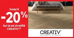 Leroy Merlin CREATIV' REVÊTEMENT DE SOL STRATIFIÉ offre