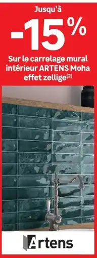 Leroy Merlin ARTENS Moha carrelage mural intérieur effet zelllige offre