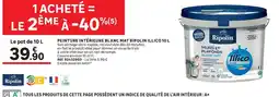 Leroy Merlin Ripolin Peinture intérieure blanc mat offre