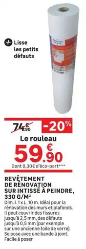 Leroy Merlin Extremes Revêtement de rénovation offre