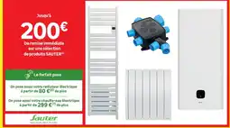 Leroy Merlin SAUTER radiateur électrique offre