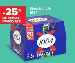 Carrefour Market 1664 Bière Blonde offre