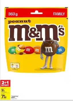 Carrefour Market M&M'S peanut offre