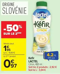 Carrefour Market Lactel Kefir offre