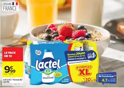 Carrefour Market Lactel lait u.h.t. format xl offre