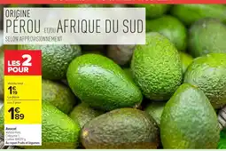 Carrefour Market Avocat offre