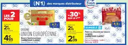 Carrefour Market Beurre Gastronomique Carrefour Classic' offre