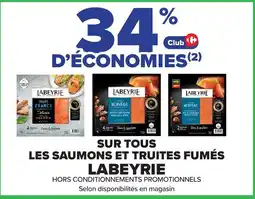 Carrefour Market Labeyrie Saumons et truites fumés offre