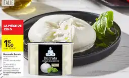Carrefour Market ITALIE Burrata offre
