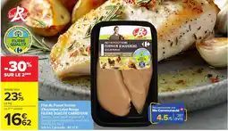Carrefour Market Label Rouge Filet de Poulet Blanc Fermier d'Auvergne offre